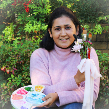 Parika Mahajan, painting teacher
